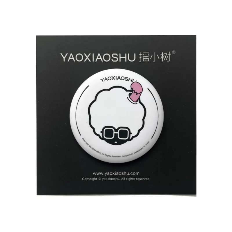 吧唧｜幻想系列 3款 58mm - 粉怒熊掌