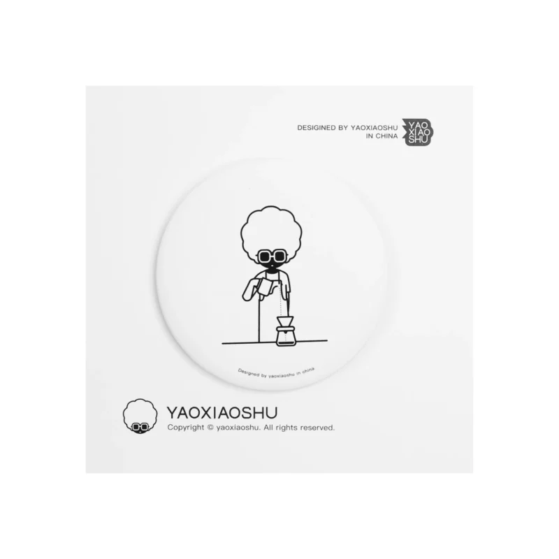 吧唧｜故事系列  7款 58mm - 咖啡师