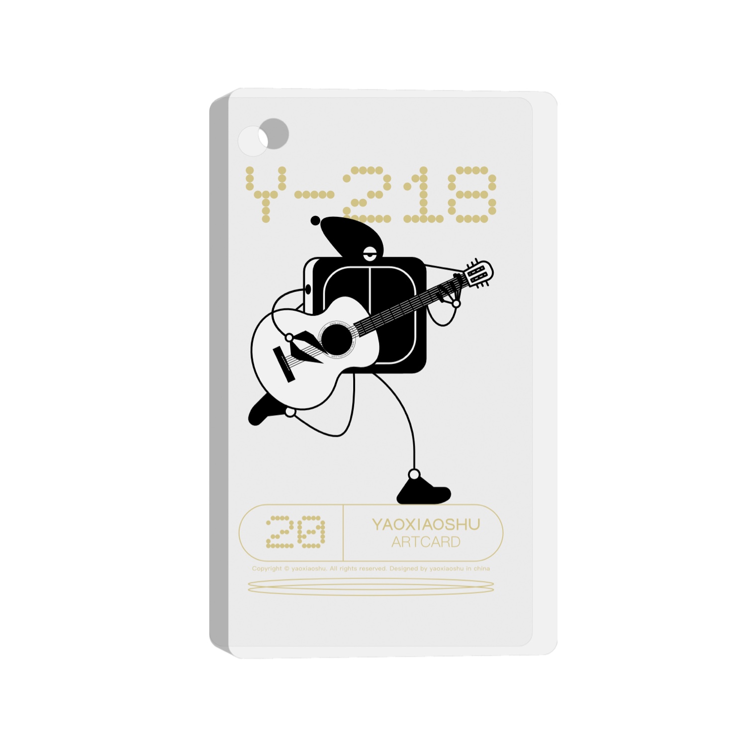 Y-218乐队领养牌/挂件|5款